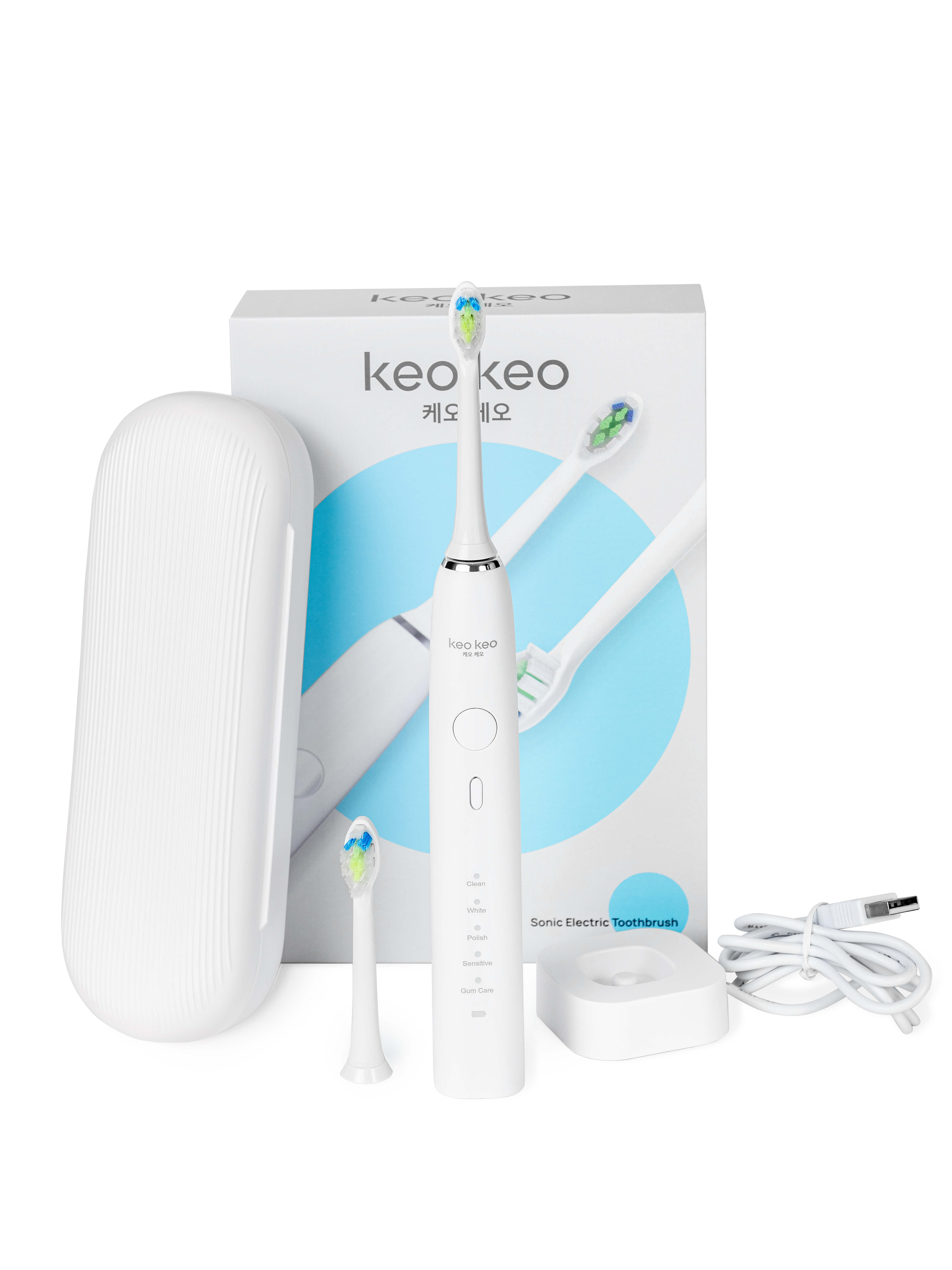 Звуковая электрическая зубная щетка Кео Кео
