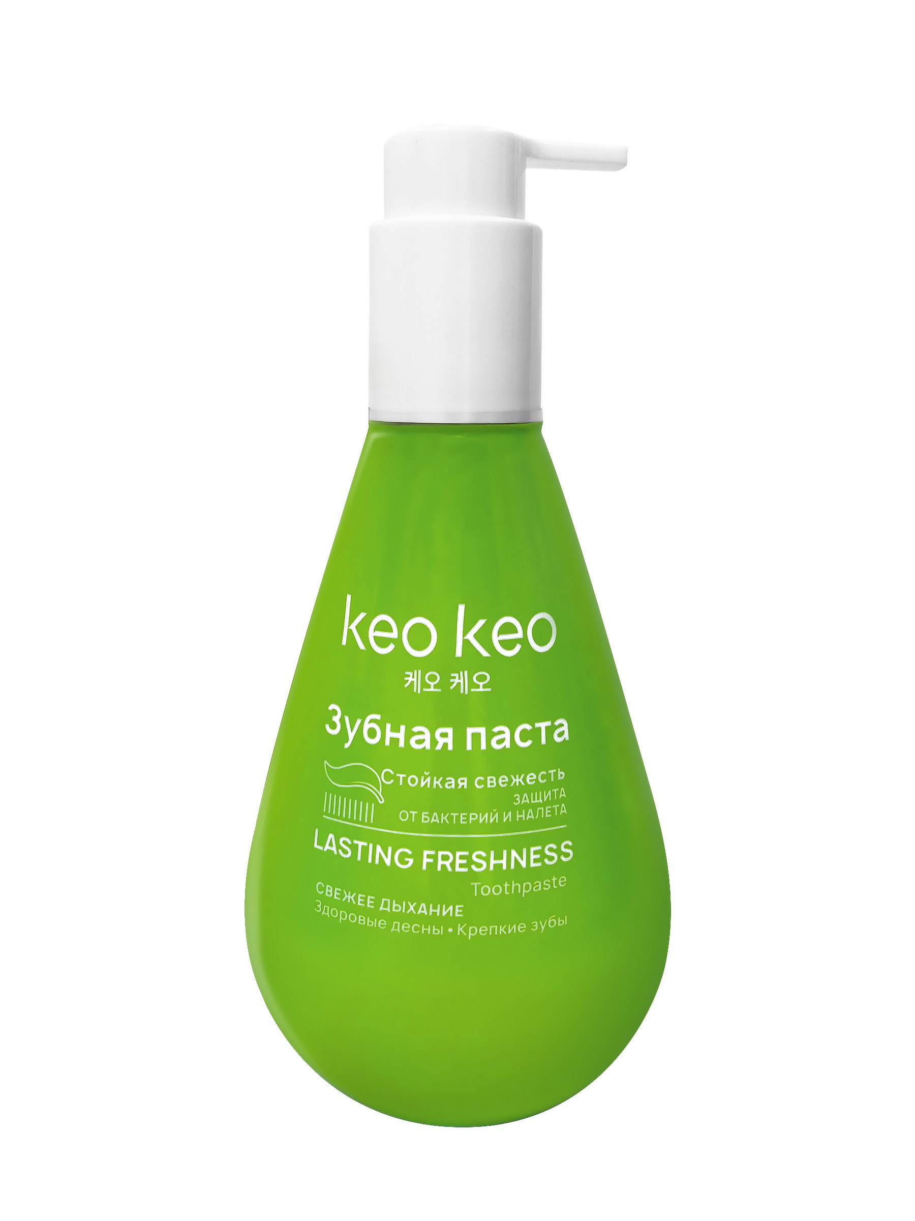 Жидкая зубная паста Кео Кео стойкая свежесть и защита от бактерий