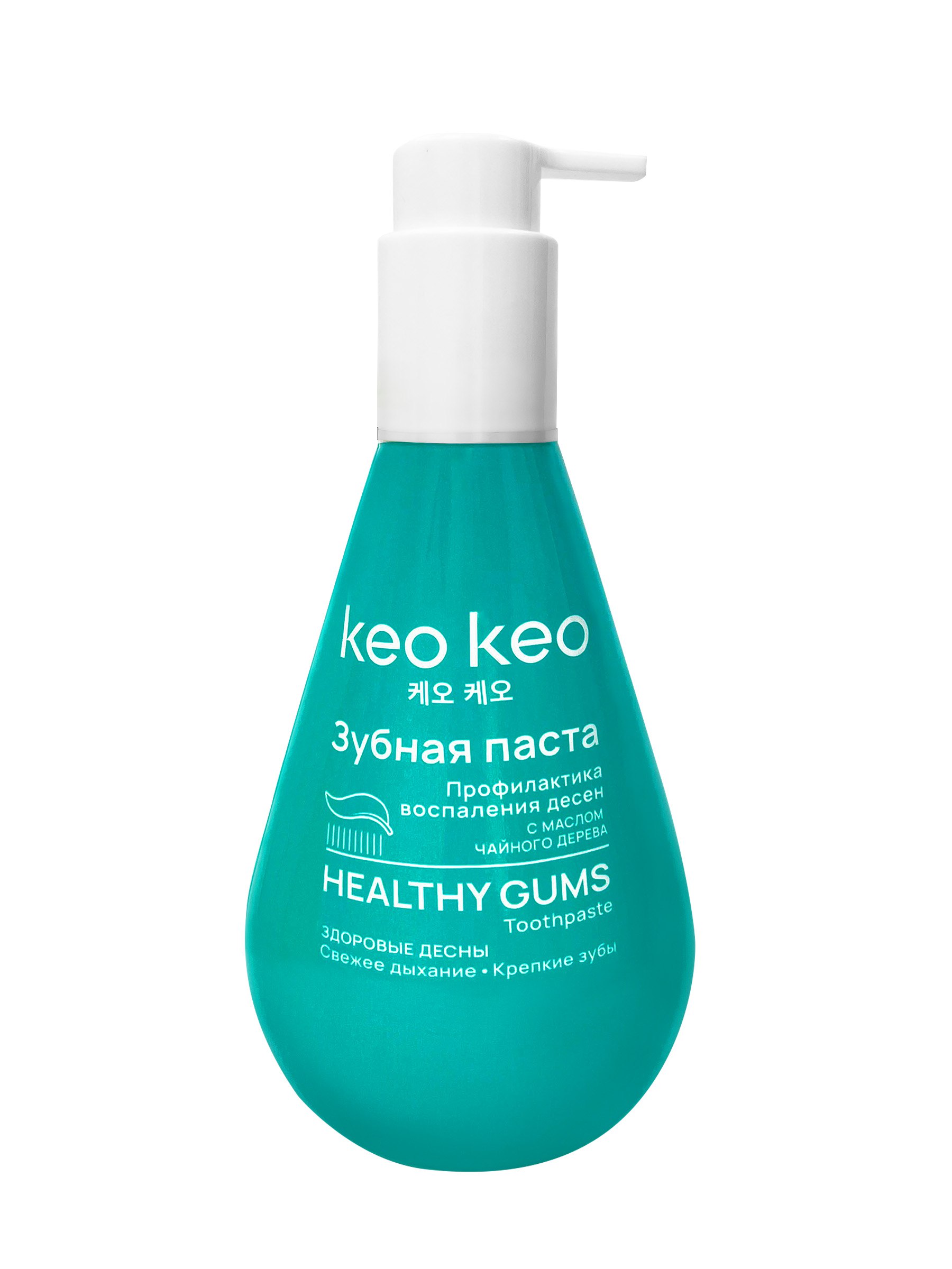 Жидкая зубная паста Кео Кео профилактика воспаления десен с маслом Чайного дерева