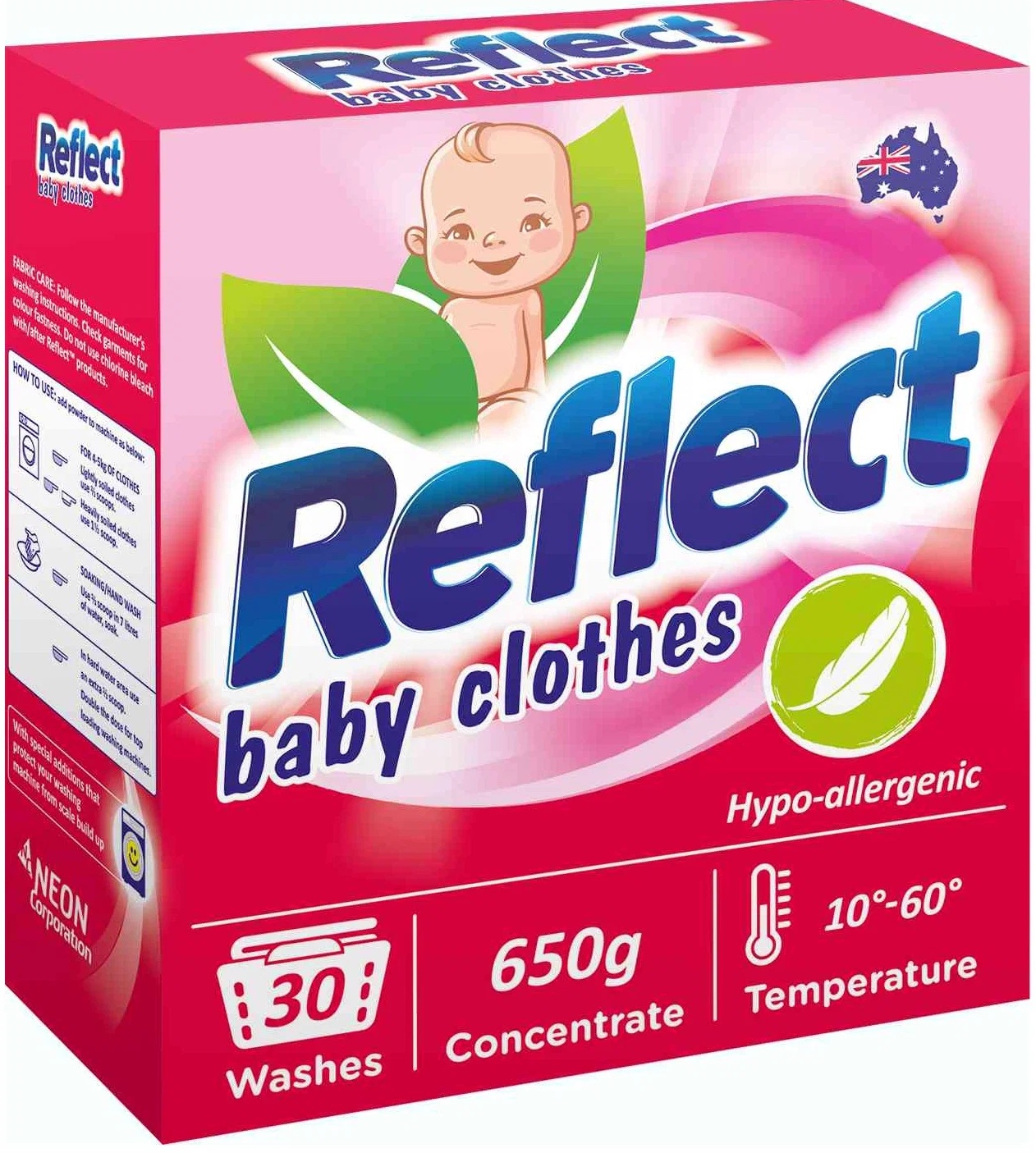 детский порошок для стирки Reflect