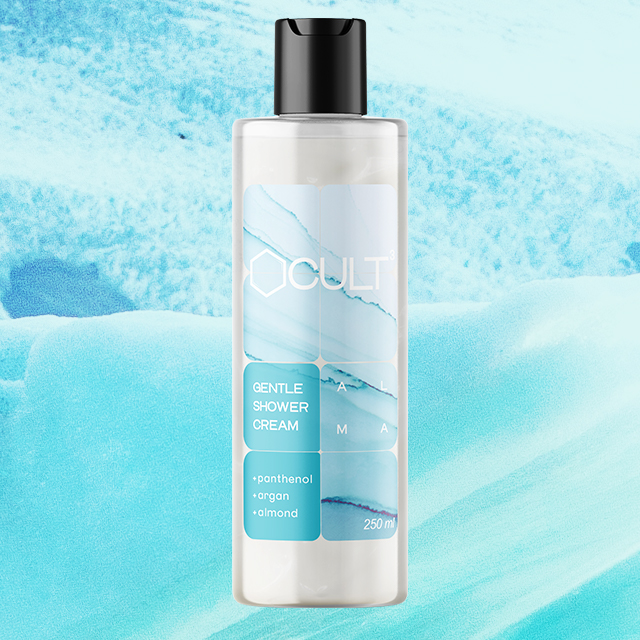 Питательный крем-гель для душа CULT3