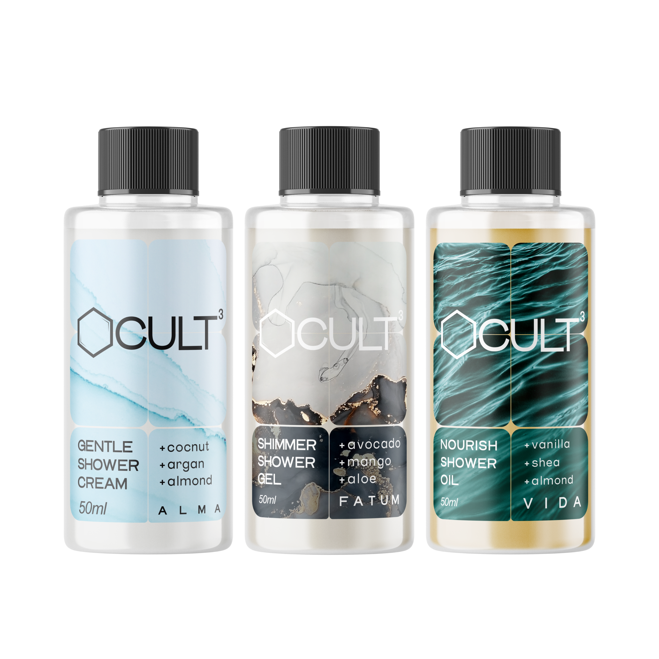 Набор средств для душа CULT3