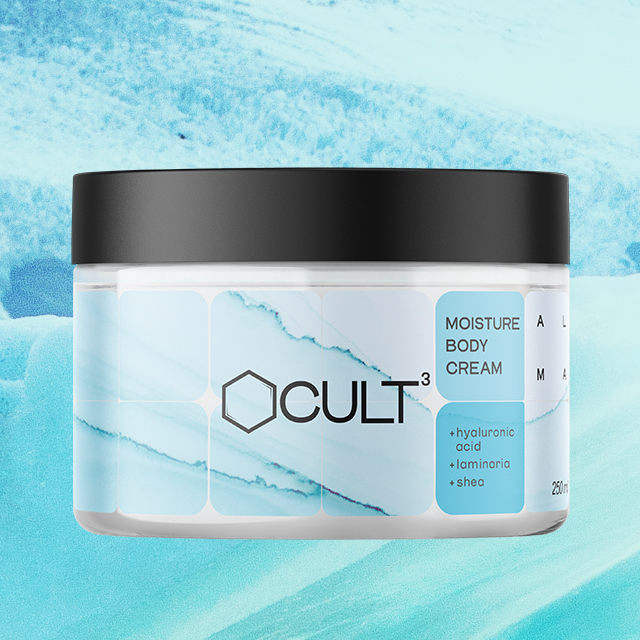 Тающий увлажняющий крем для тела Alma, CULT3
