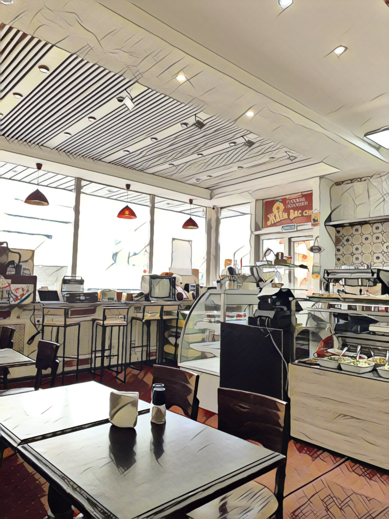 Русские пончики (кафе-кулинария).