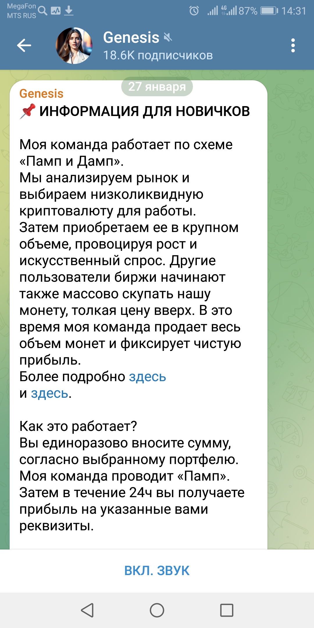 GENESIS инвест проект