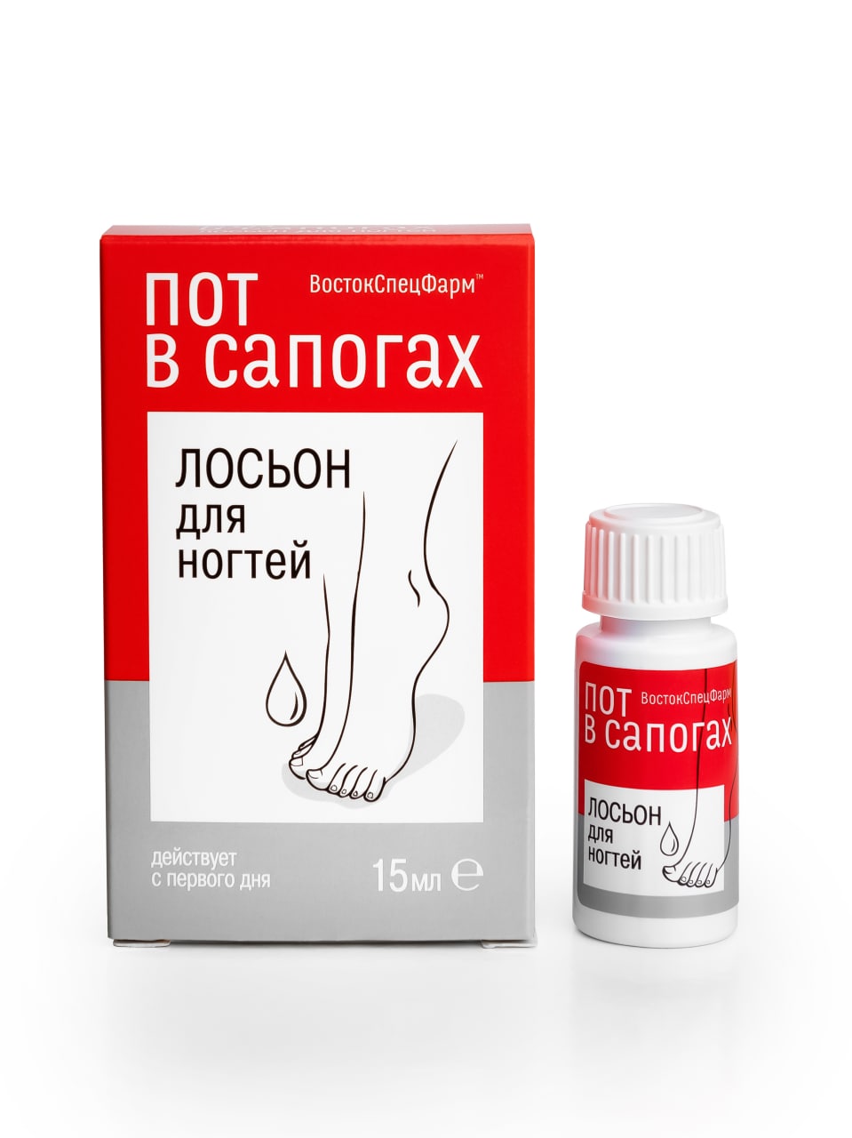 Лосьон для ногтей с противогрибковым эффектом 